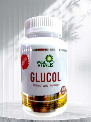 Glucol 273 mg 90 Cápsulas. Aura Vitalis