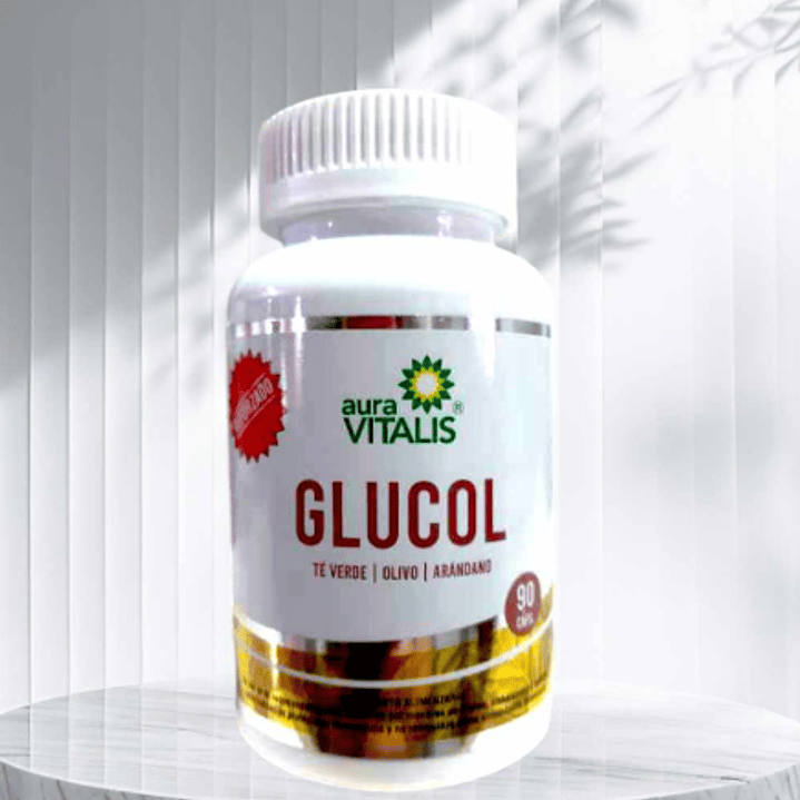 Glucol 273 mg 90 Cápsulas. Aura Vitalis 1