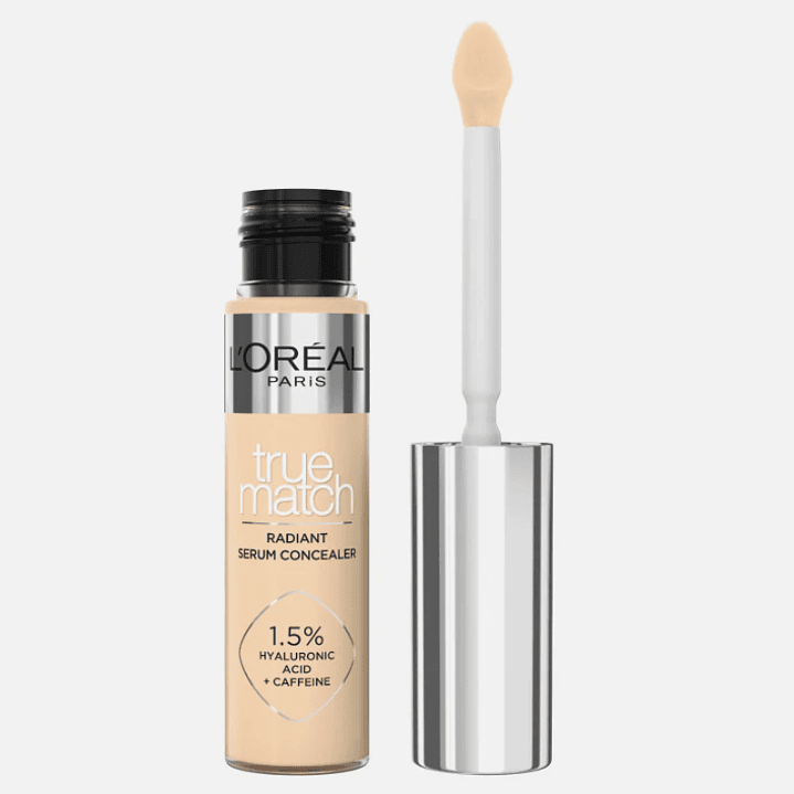 Corrector True match Radiant serum concealer 1,5 % Ácido hialurónico. L'oréal 1