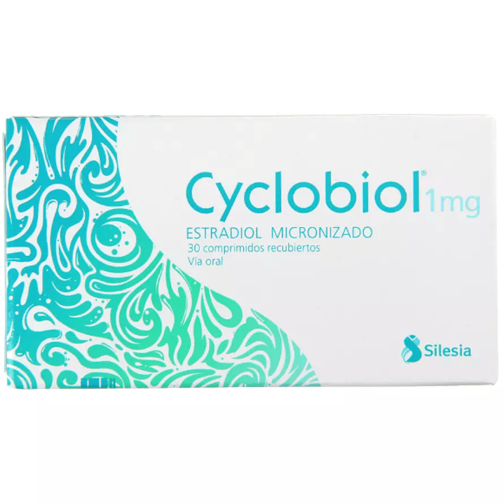 Cyclobiol Estradiol 1 mg 30 Comprimidos recubiertos. 1