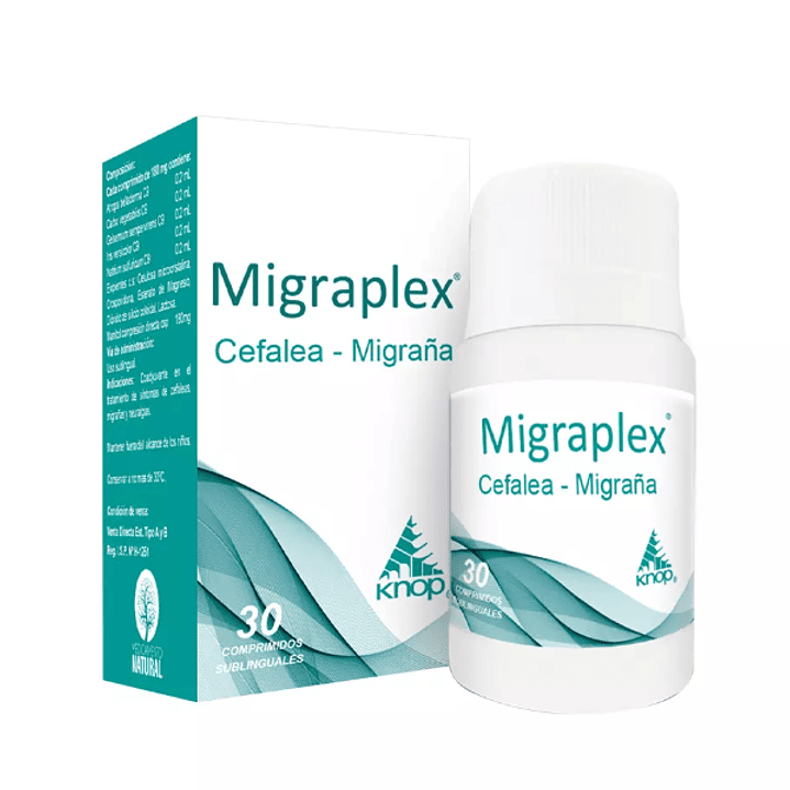 Migraplex 30 Comprimidos sublinguales. Knop 1