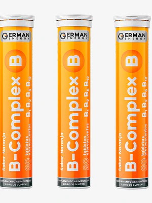 B-Complex 20 Tabletas efervescentes. German Energy