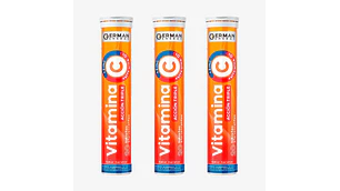 Vitamina C Acción triple 20 Tabletas efervescentes. German energy