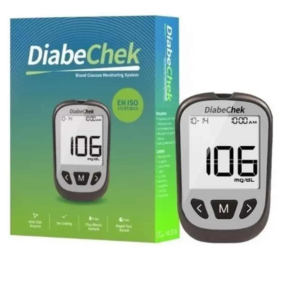 Glucómetro Kit Glicemia Diabechek  1
