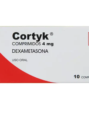 Cortyk Dexametasona 4 mg 10 Comprimidos.