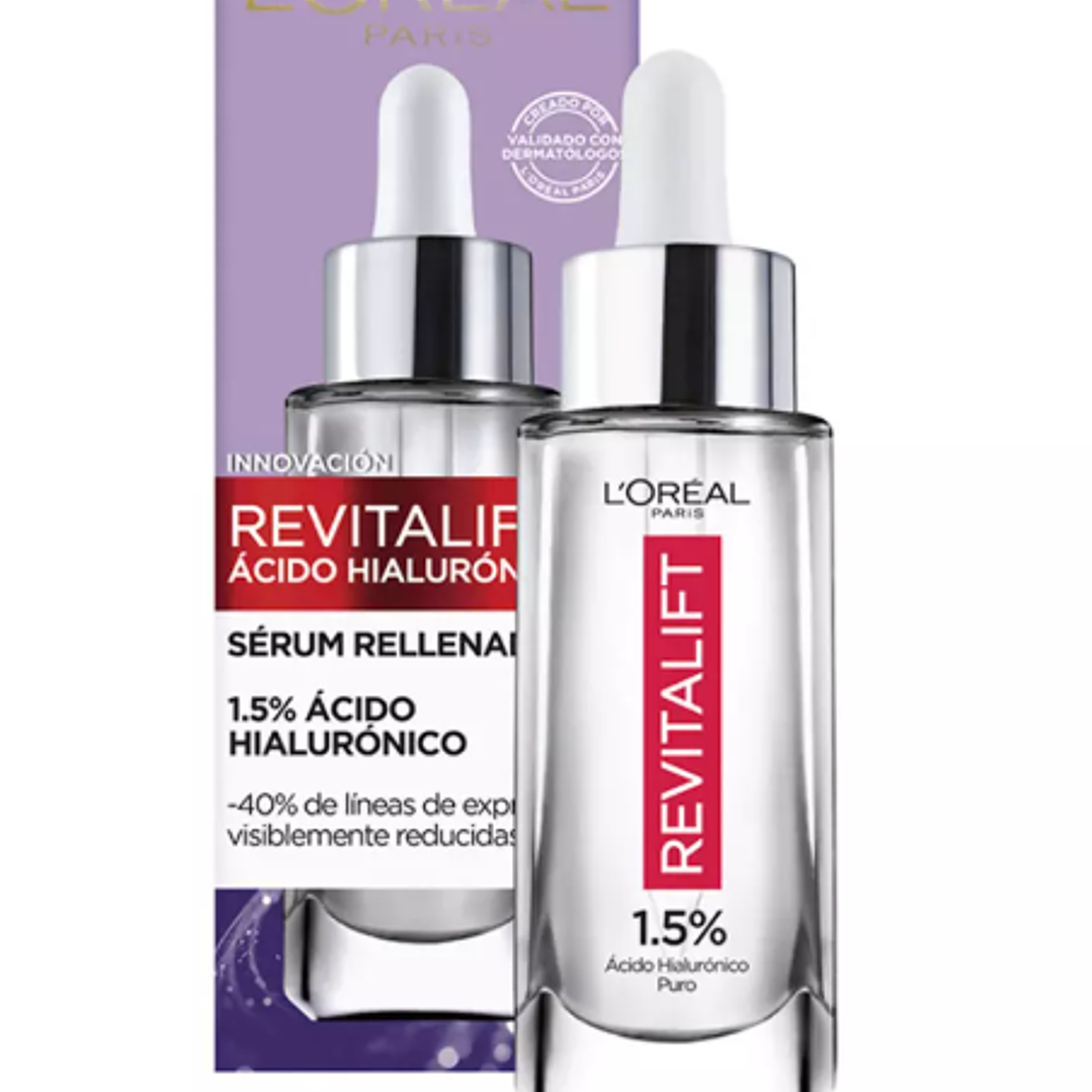 Revitalift Ácido hialurónico Sérum rellenador 30 ml. L'oreal  1