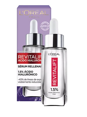 Revitalift Ácido hialurónico Sérum rellenador 30 ml. L'oreal 