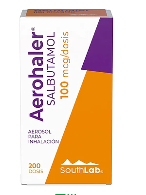 Aerohaler Salbutamol 100 mcg 200 Dosis.