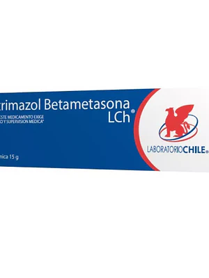 Clotrimazol+Betametasona Crema dérmica 15 g. Chile