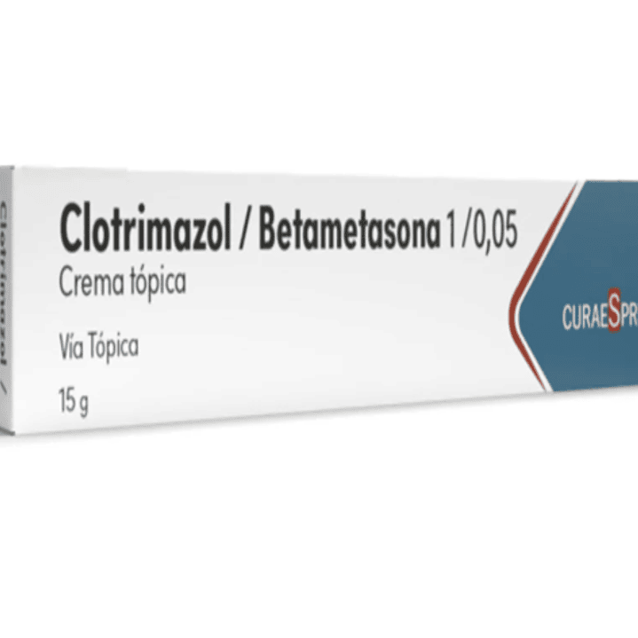 Clotrimazol , Betametasona 1/0,05 Crema tópica 15 g. 1
