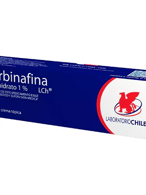 Terbinafina Clorhidrato 1 % Crema tópica 20 g. Chile