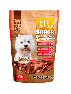 Snack Costillitas de cordero 400 g. Fit Fórmula