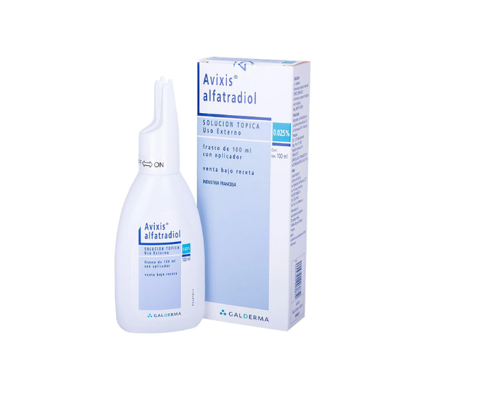 Avixis Solución Top 0,025% x 100 ml (Alfatradiol)