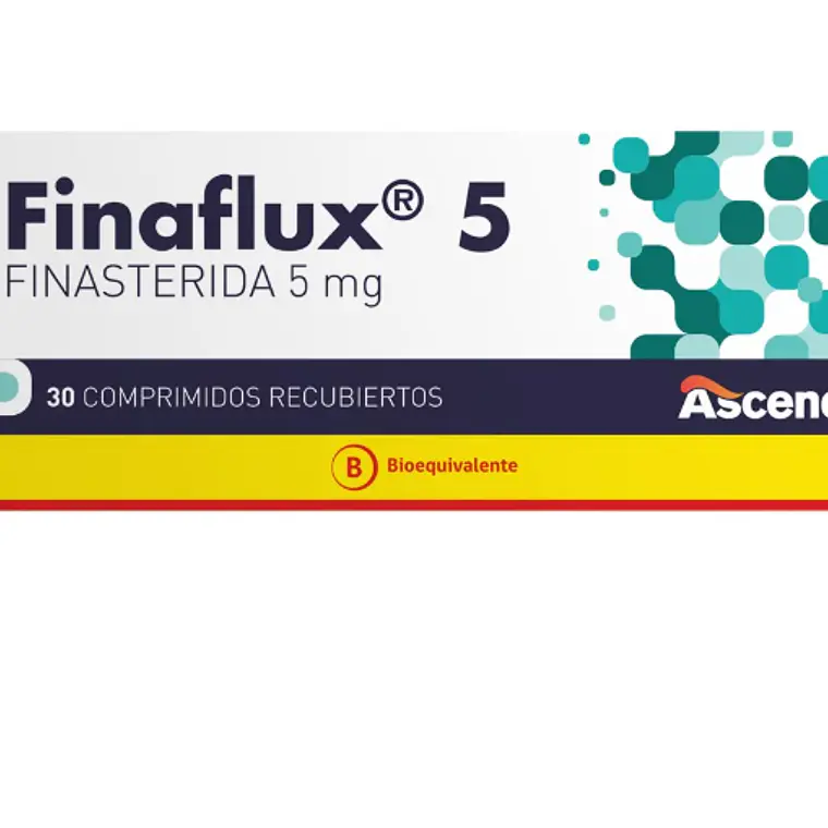 Finaflux 5 (B) Finasterida 5 mg 30 Comprimidos recuboertos. 1