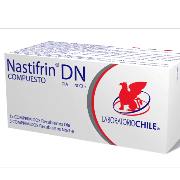 Nastifrin Día Noche Compuesto  20 Comprimidos recubiertos. 1