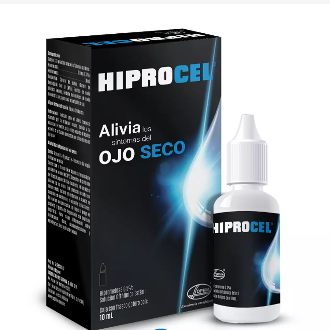 Hiprocel Hipromelosa 0,5 % Solución oftálmica 10 ml. 1