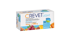 Crevet Light 100 mg 100 Comprimidos masticables multisabor.