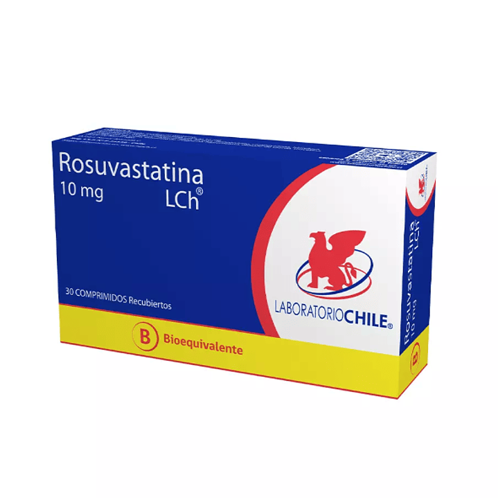 Rosuvastatina (B) 10 mg 30 Comprimidos recubiertos. 1