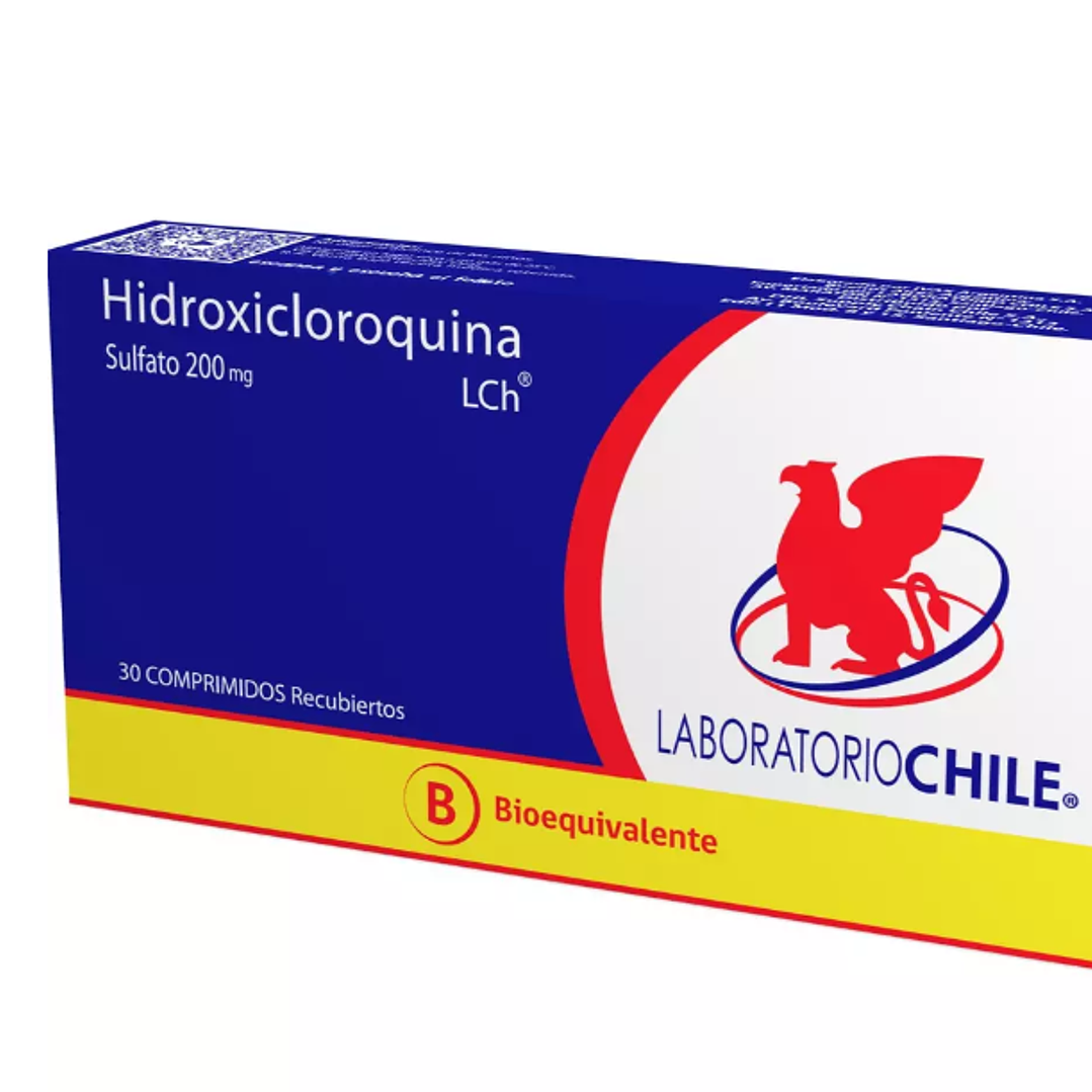 Hidroxicloroquina (B) 200 mg 30 Comprimidos recubiertos. 1