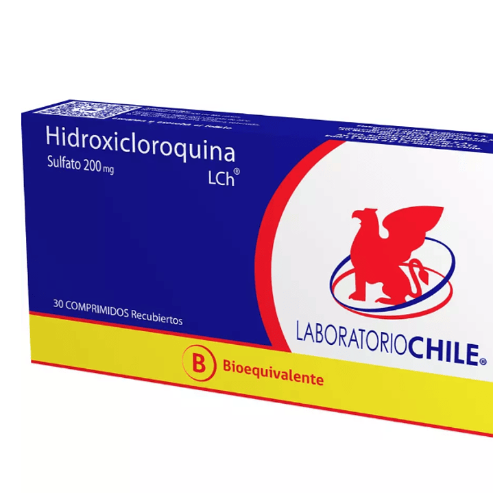 Hidroxicloroquina (B) 200 mg 30 Comprimidos recubiertos. 1