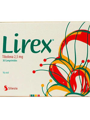 Lirex (B) Tibolona 2,5 mg 30 Comprimidos.