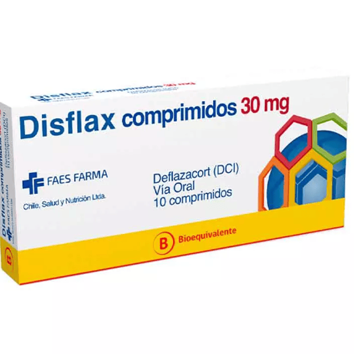 Disflax comprimidos 30 mg por 10 (Be) 1