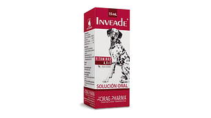 Inveade Vitaminas Solución oral 15 ml. Uso veterinario