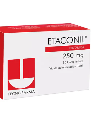 Etaconil Flutamida 250 mg 90 Comprimidos.