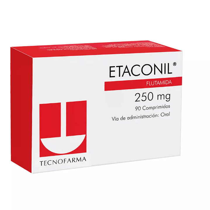 Etaconil Flutamida 250 mg 90 Comprimidos. 1