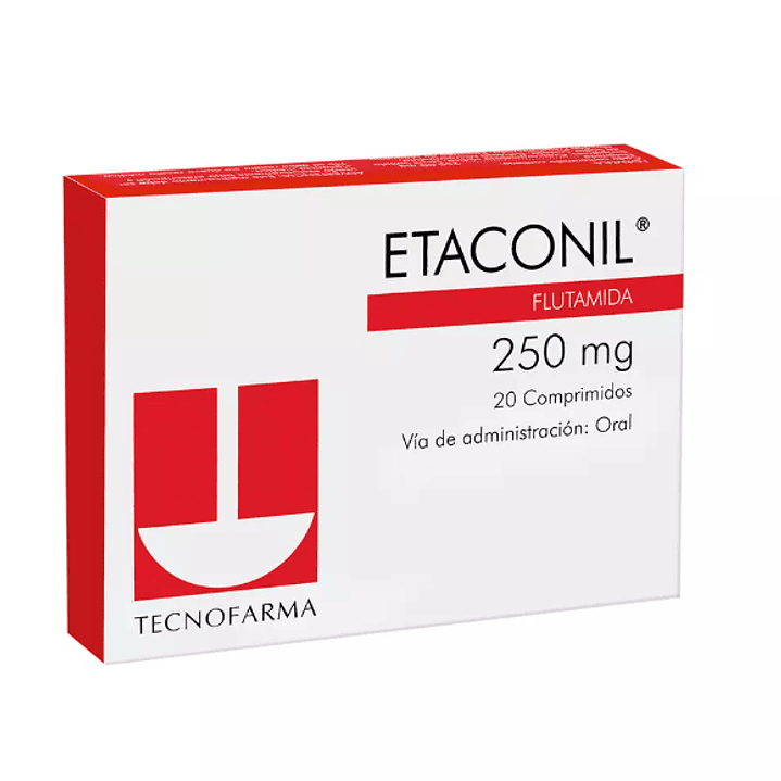 Etaconil Flutamida 250 mg 20 Comprimidos. 1