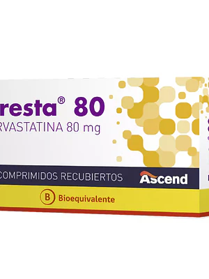 Toresta (B) Atorvastatina 80 mg 30 Comprimidos recubiertos.