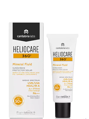 Heliocare 360° Mineral fluído Protector Solar SPF 50+ 50 ml.