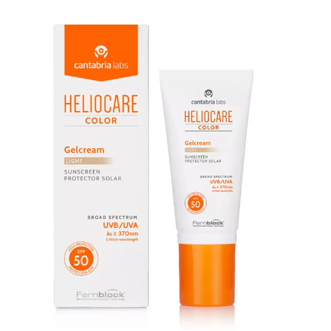 Heliocare Color Protector solar SPF 50 Gelcream light 50 ml. 1