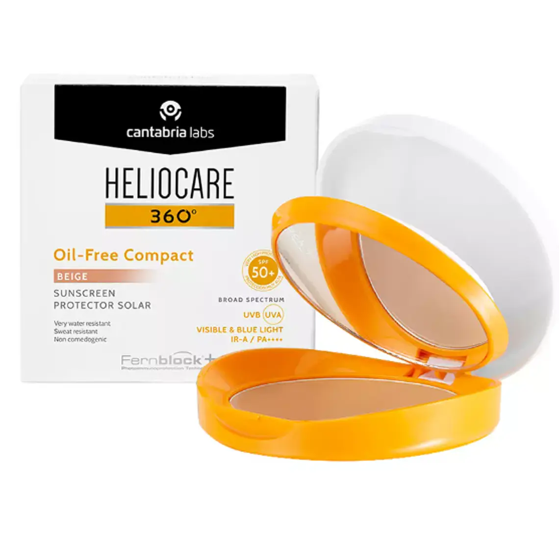 Heliocare F-50 Comp 360 Beige Oil Free por 10G 1