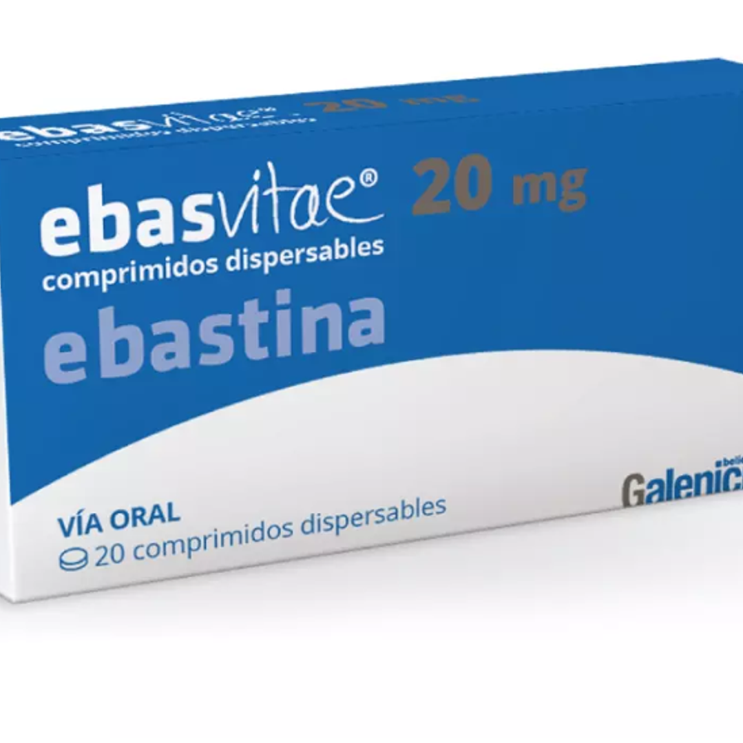 Ebasvitae Ebastina 20 mg 20 Comprimidos dispersables. 1