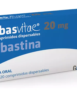 Ebasvitae Abastina 20 mg 20 comprimidos dispersables.