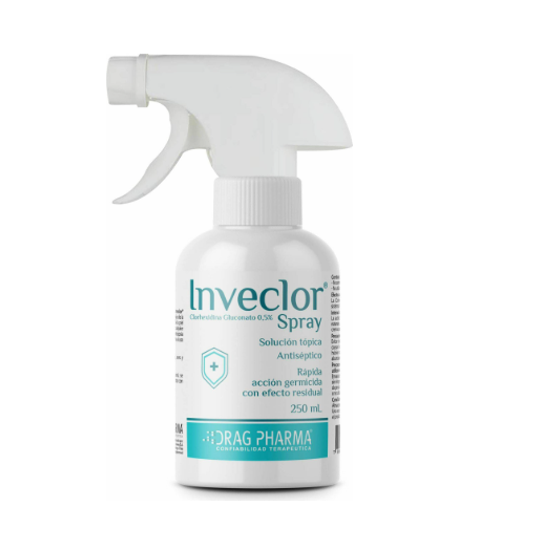 Inveclor Solución tópica antiséptico Spray 250 ml. Uso veterinario  1