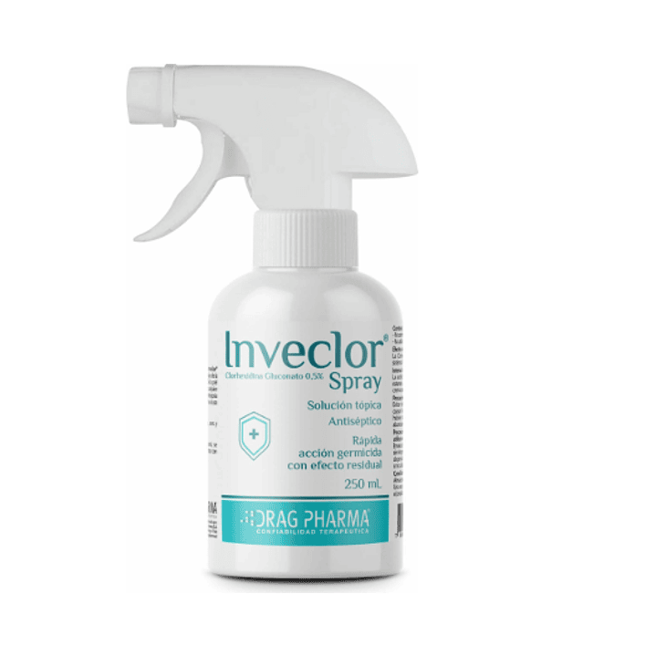Inveclor Solución tópica antiséptico Spray 250 ml. Uso veterinario  1