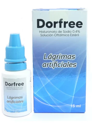 Dorfree Hialuronato 0,4 % Solución oftálmica 10 ml.