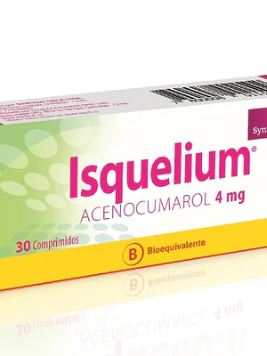 Isquelium (B) Acenocumarol 4 mg 30 Comprimidos. 