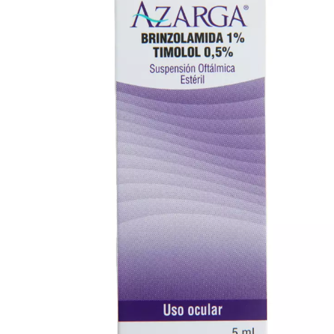 Azarga Brinzolamida, Timolol Solución oftálmica 5 ml. 1