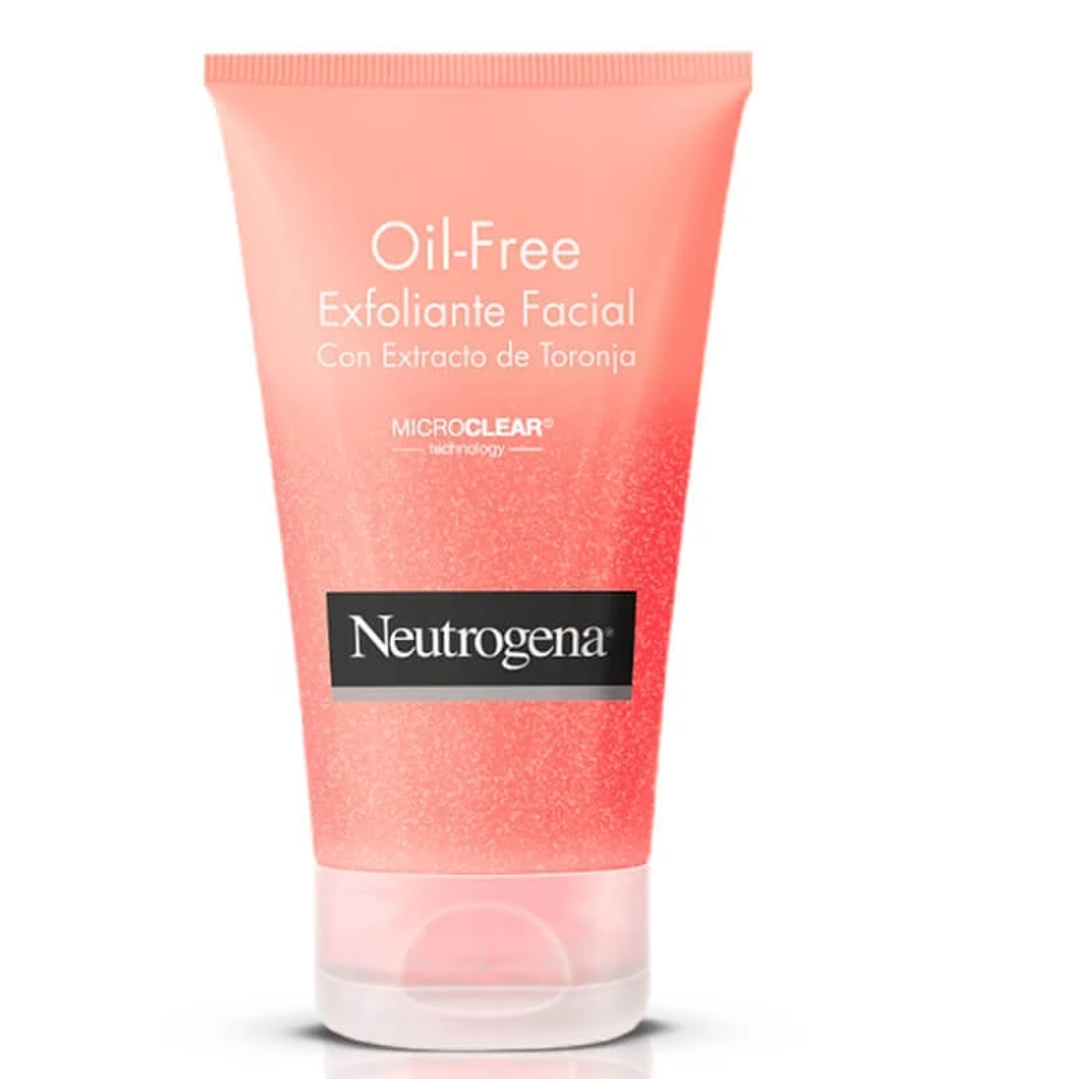 Exfoliante facial  Oil free Toronja Ácido salicílico 124 ml. Neutrógena 1