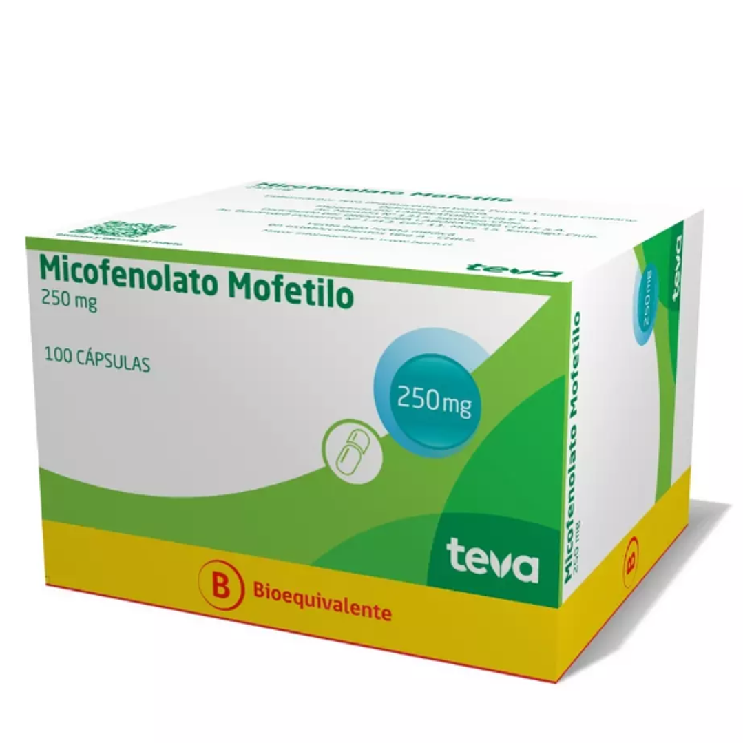 Micofenolato Mofetilo (B) 250 mg 100 Cápsulas. 1