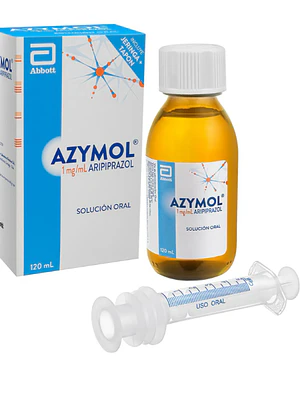 Azymol  Aripiprazol 1 mg/ ml Solución oral 120 ml.