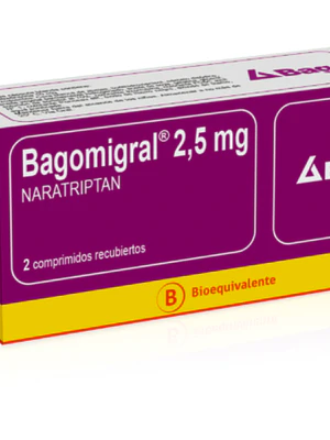 Bagomigral (B) Naratriptán 2,5 mg 2 Comprimidos.