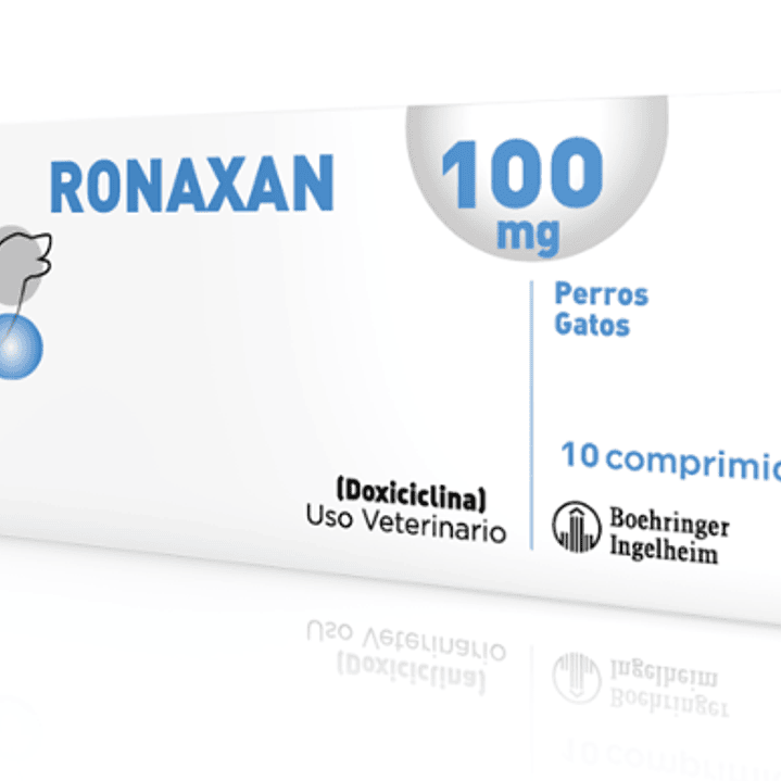 Ronaxan  Doxiciclina 100 mg 10 Comprimidos orales. Uso veterinario 1