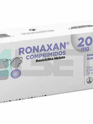 Roxanan Doxiciclina 20 mg 20 Comprimidos. Uso veterinario