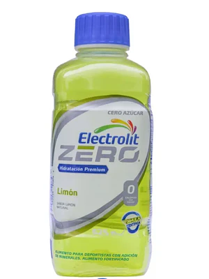 Electrolit Zero Bebida hidratante Sabor limón 625 ml.