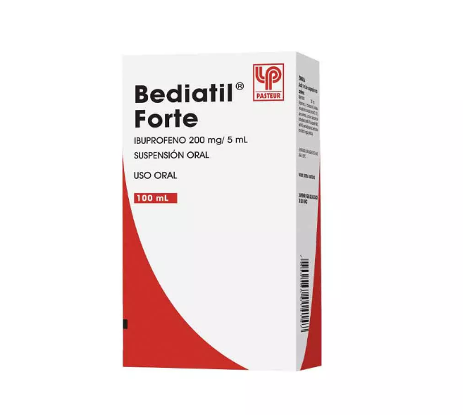 Bediatil Forte Suspensión 200 mg / 5 mL x 100 mL