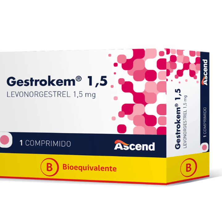 Gestrokem (B) Levonogestrel 1,5 mg 1 Comprimido. 1